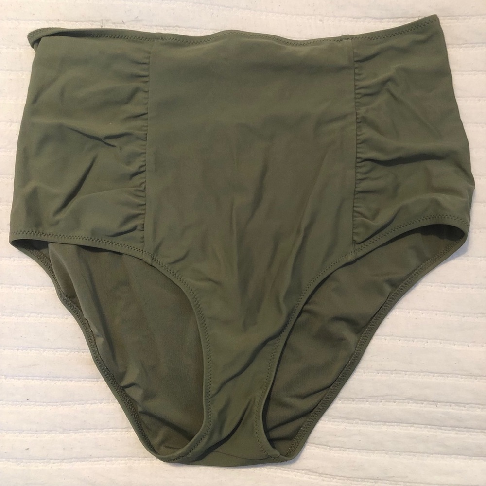Aerie High Waisted Full Coverage Bikini Bottom